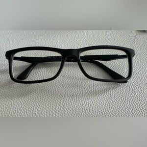 Used Black Men’s RayBans RB7023 2077 55 17 145